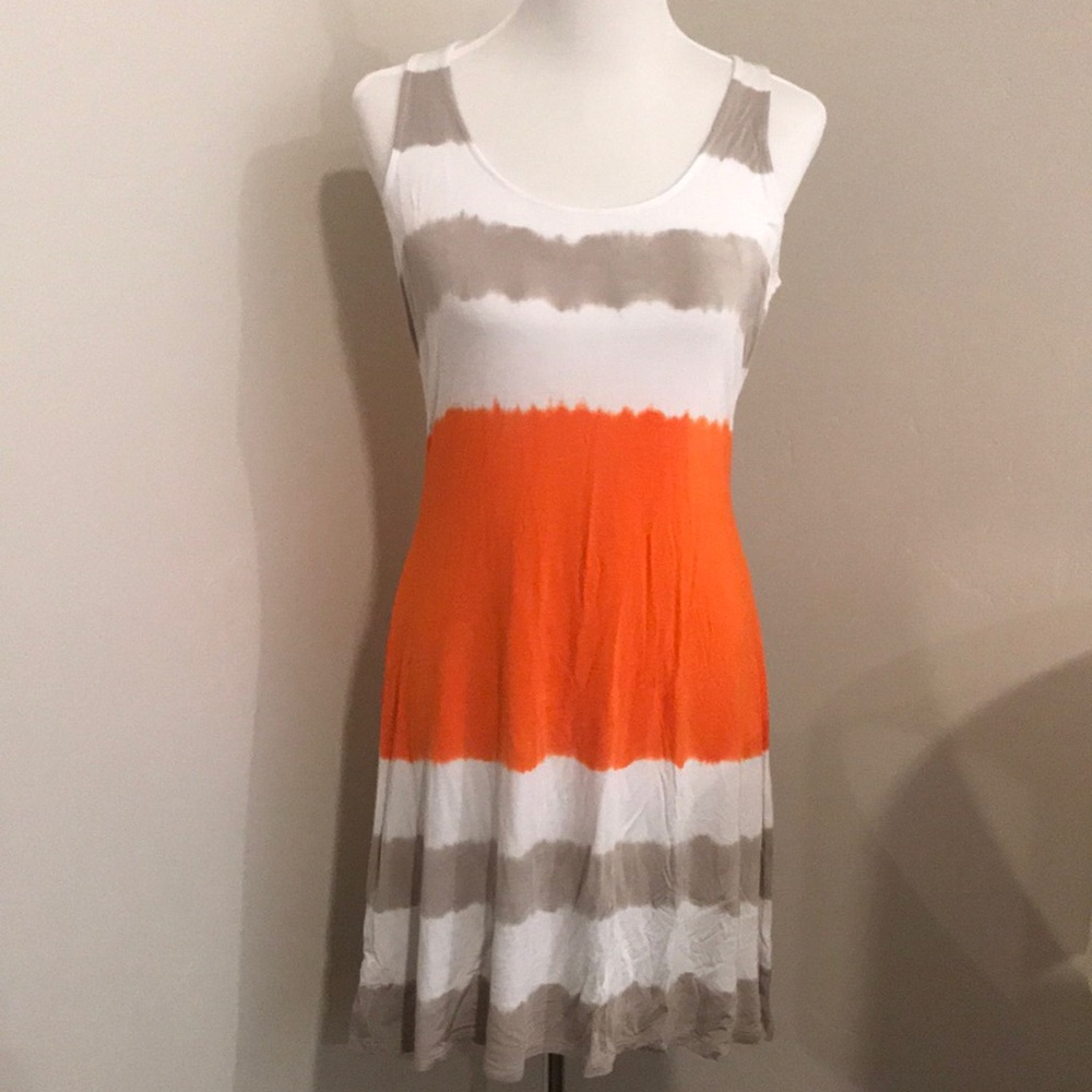 Adorable Tie Dye Tank Dress